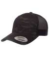 F6606MC 6606MC Flexfit Multicam® Retro Trucker Cap Black Multicam colour image